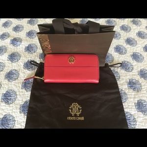 💐💝 NEW LUXURY RED ROUND ZIPPER WALLET💐💝